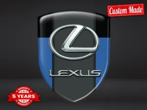 Lexus Lettres Auto Qualité Pro Design Professionnel